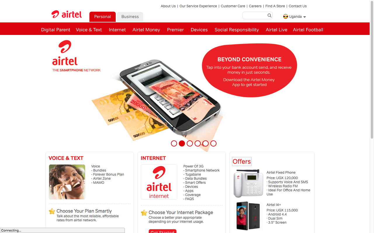 airtel send sms online